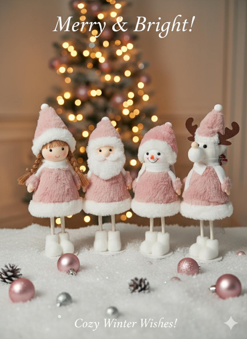 Bonecos de Decoração de Natal