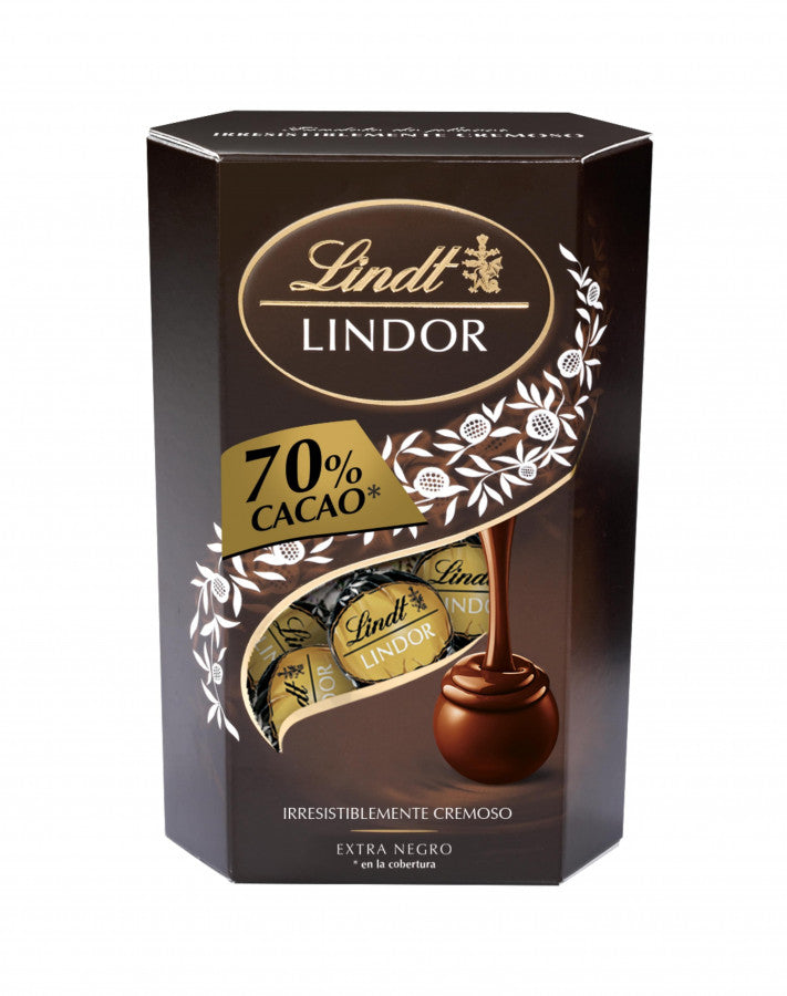 Bombons Lindt Chocolate Negro 70% 200g