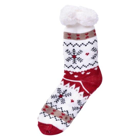 Meias Antiderrapantes de Natal