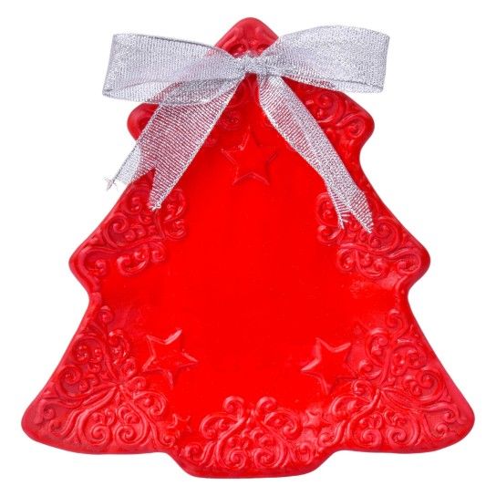 Prato de Arvore de Natal em Cerâmica