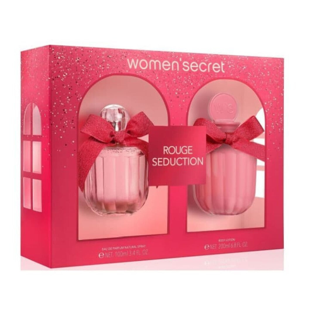 WOMEN´S SECRET COFFRET ROUGE SEDUCTION 2 PEÇAS