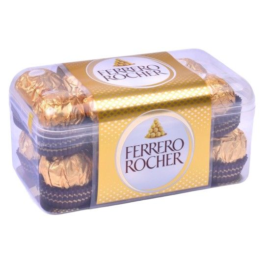 Ferrero Roche Chocolate com Recheio de Creme e Avelã T16 200g