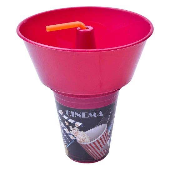 Copo + Taça de Snacks