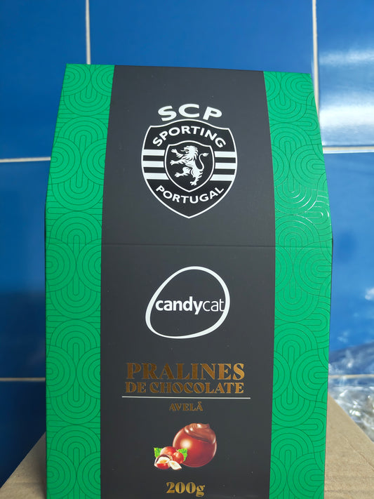 Caixa de bombons do Sporting Candycat 200g