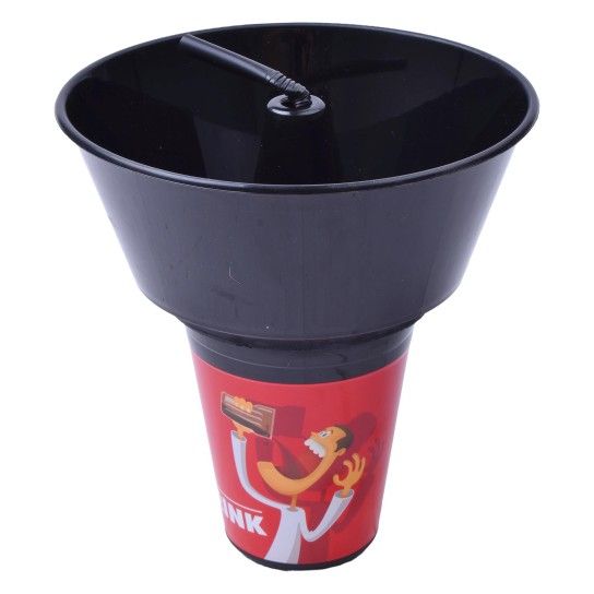 Copo + Taça de Snacks