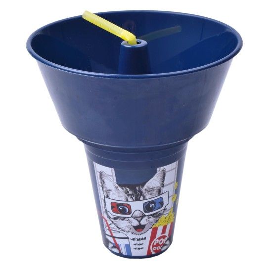 Copo + Taça de Snacks
