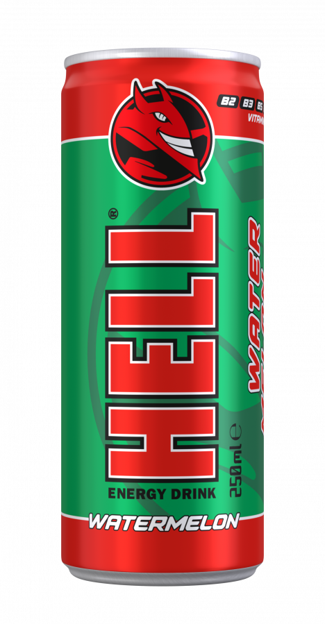 Bebida Energética Hell Energy Watermelon Lata 25 Cl