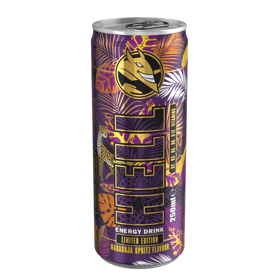 Bebida Enerergética Hell Spriz Maracuja Lata 25 Cl