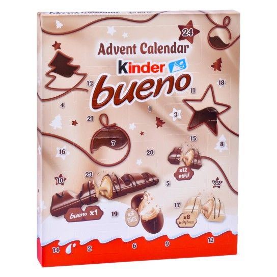 Calendário Advento Kinder Bueno 181gr