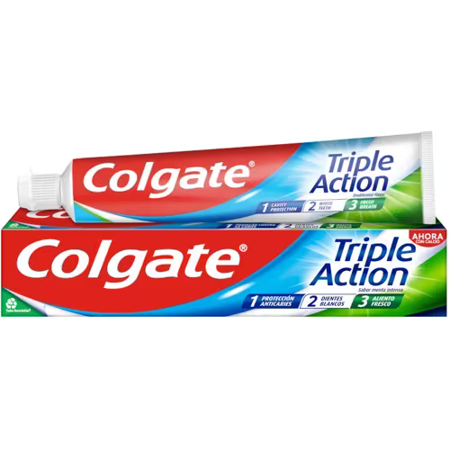 Colgate Pasta de Dentes Tripla Ação Original Menta 75 ML