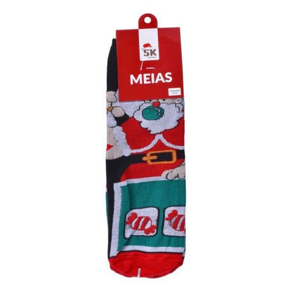 Meias de Senhora de Natal Tamanho 35-41