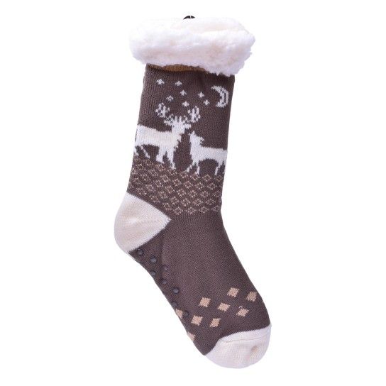 Meias Para Homem de Natal Antiderrapantes