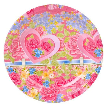 Prato decorativo redondo