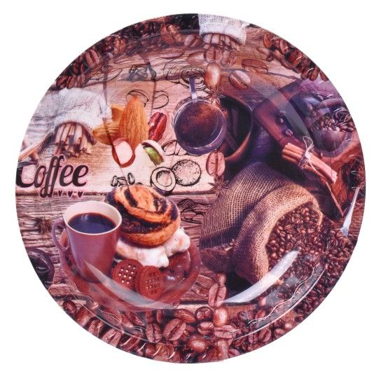 Prato decorativo redondo