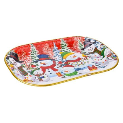 Prato decoração de Plastico de Natal