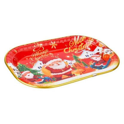 Prato decoração de Plastico de Natal