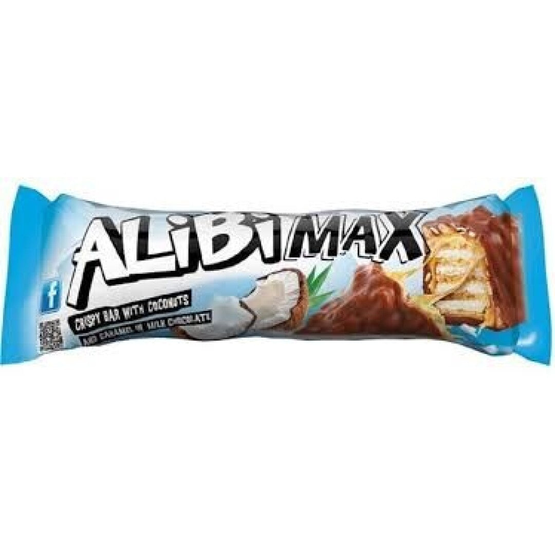 Alibi Max Snack de coco e chocolate 49gr