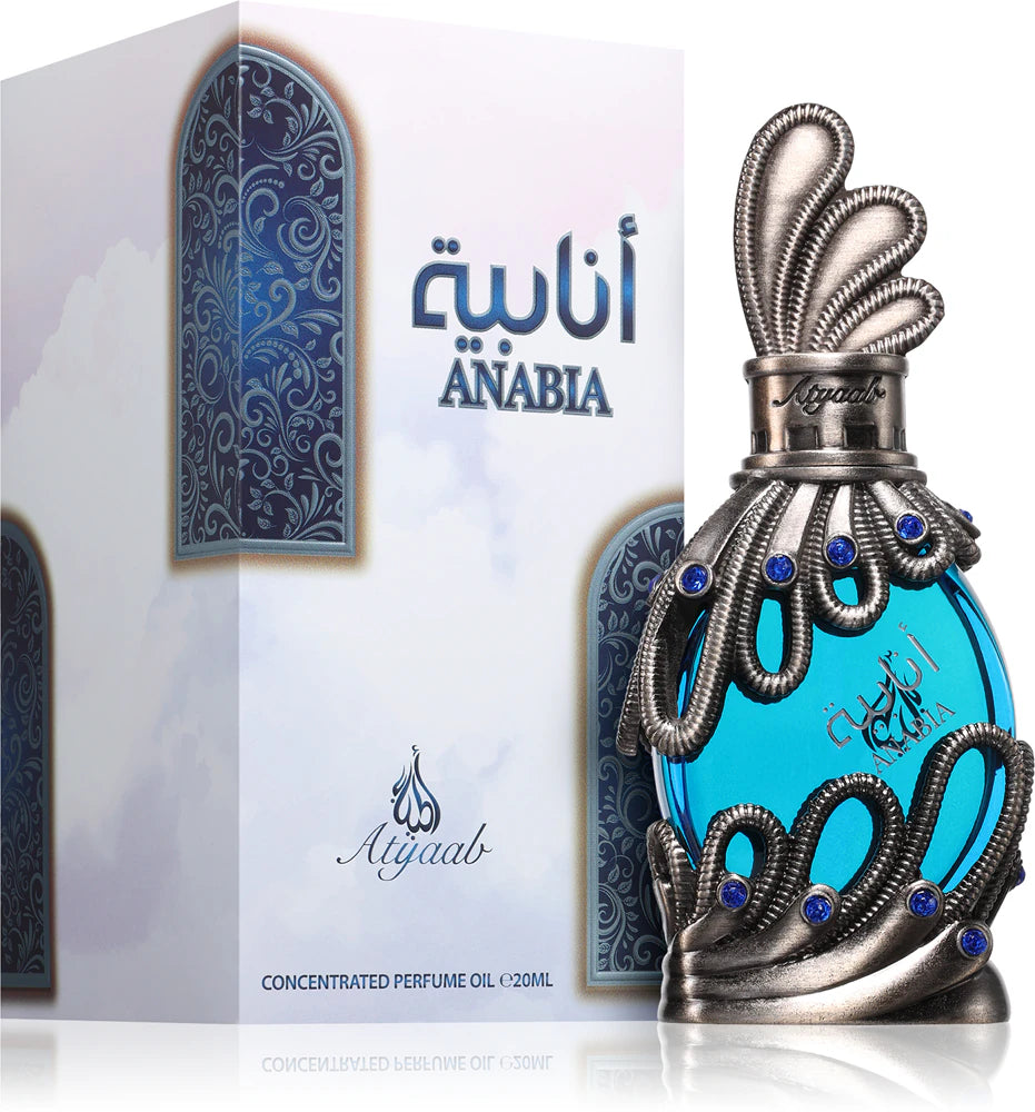 Khadlaj Anabia Blue óleo perfumado (Para Mulher)