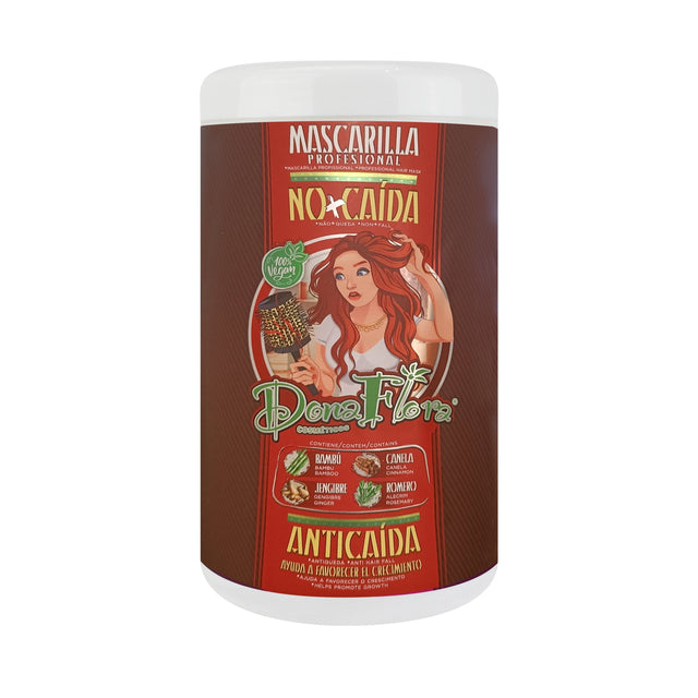 Dona Flora Máscara Capilar Profissional Antiqueda 1000 ML