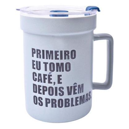 Canecas de Café 400ml com Tampa