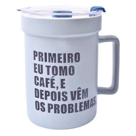 Canecas de Café 400ml com Tampa