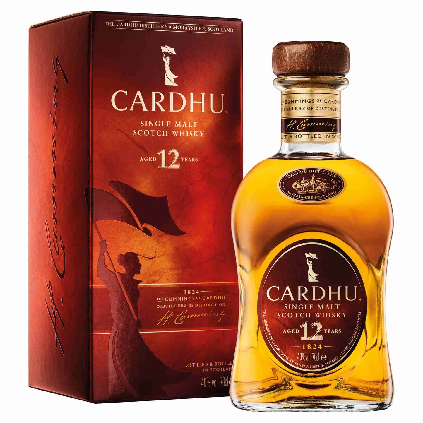 Whisky Cardhu Malt 12 Anos 70 Cl
