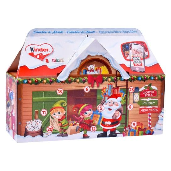 Kinder Calendário Advento Casa 234G