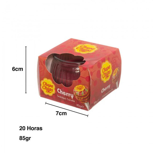 Vela Vidro Chupa Chups 20 Horas 85GR