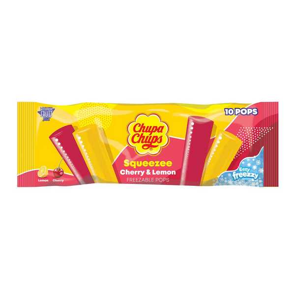 Gelados de Frutas da Chupa Chups 10UN 60ML