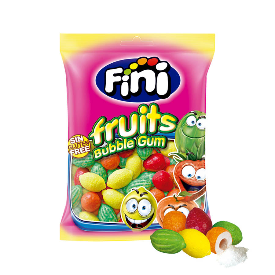 Gomas Fini Fruits Bubble Gum 90g