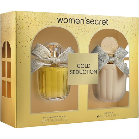 WOMEN´S SECRET COFFRET GOLD SEDUCTION 2PÇS