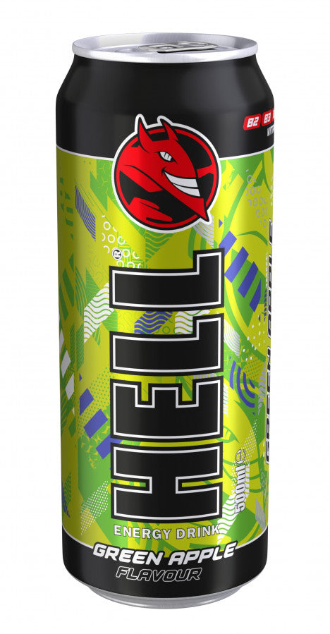 Bebida Energética Hell Energy GreenApple Lata 50 Cl