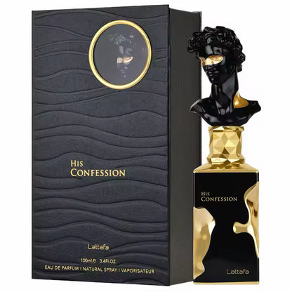 Lattafa His Confession Black (Para Homem)
