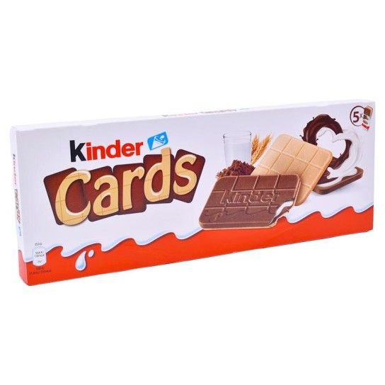 Kinder Cards T5X20UNI 100GR