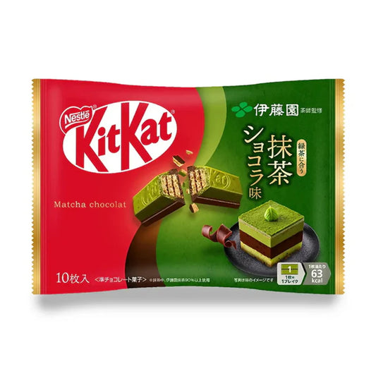 Kit Kat Matcha Chocolat. 10 uni