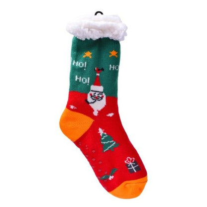 Meias Antiderrapantes de Natal