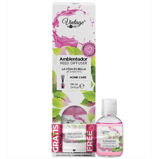 Ambientador Mikado Vintage 100ML+50ML - A Vida É Bela