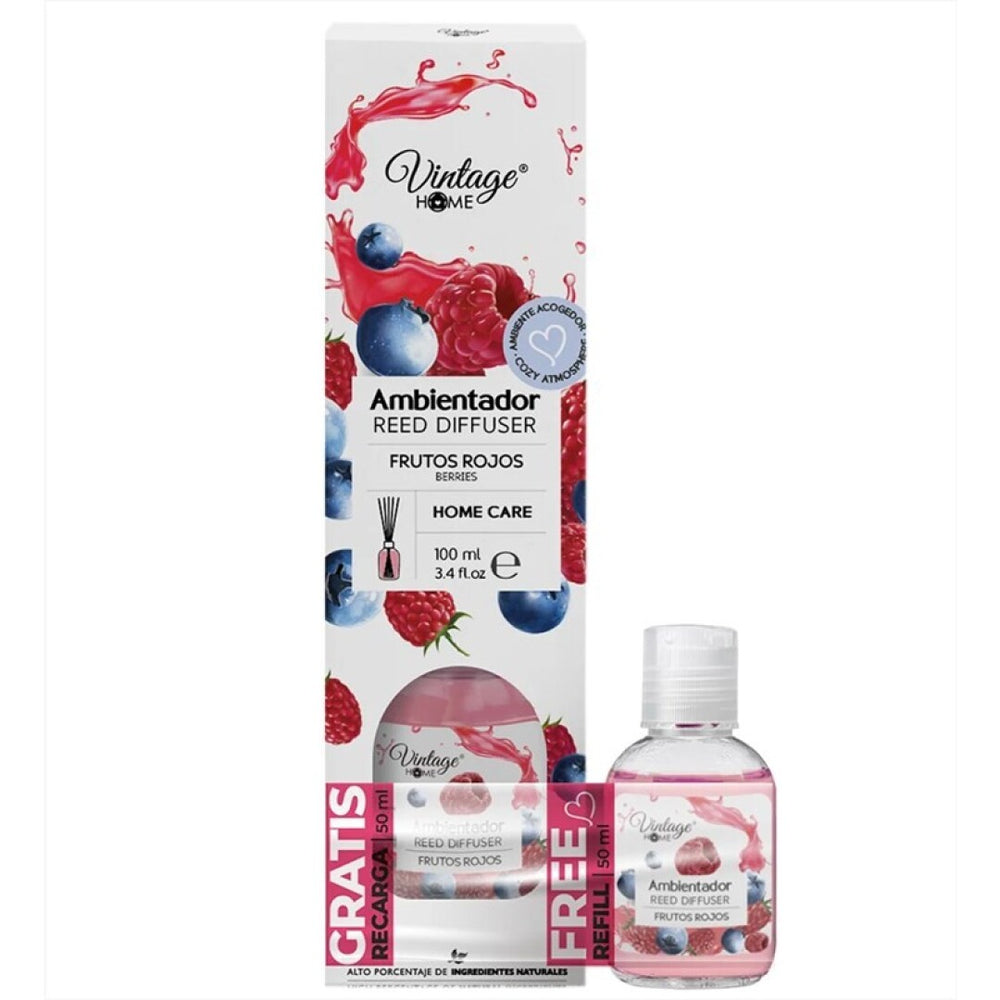 Ambientador Mikado Vintage 100ML+50ML - Frutos Vermelhos