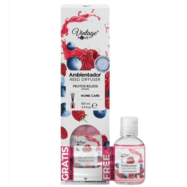 Ambientador Mikado Vintage 100ML+50ML - Frutos Vermelhos