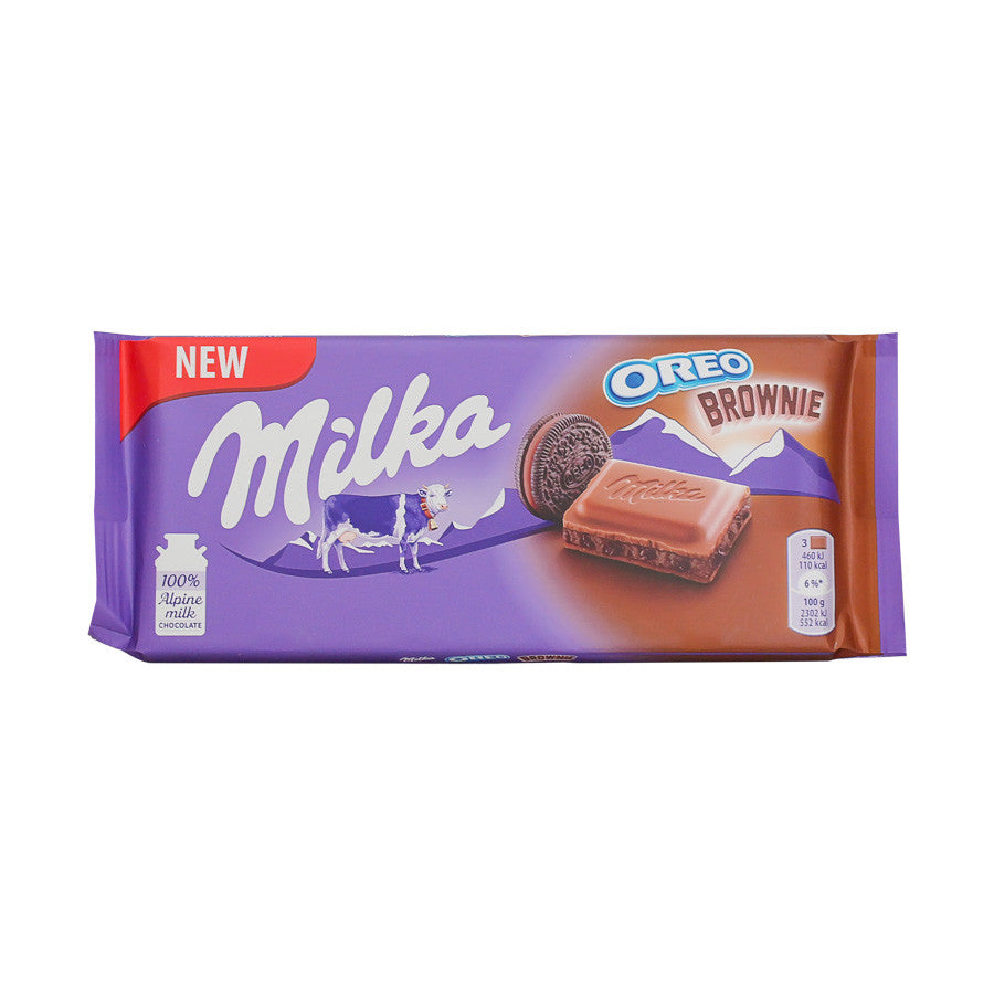 Tablete Milka Oreo Brownie 100 G