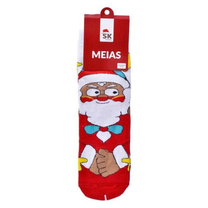 Meias de Senhora de Natal Tamanho 35-41